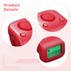 thumbnail image 3 of Contador Clicker Electrónico con 6 Canales, Pantalla LCD, Material para PC, Contador de Cuentas Portátil para Múltiples Usos, Registros de Hasta 999999, Ideal para Deportes, Eventos y Gestión de Inven, 3 of 5