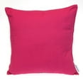 thumbnail image 3 of Parkland Collection Transitional Solid Orange Square 16" x 16" Pillow, 3 of 3