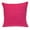 Pink, variant on Parkland Collection Transitional Solid Blue Square 16" x 16" Pillow