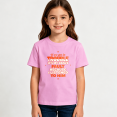thumbnail image 2 of Girls Graphic Tees Get In Trouble Papas Fault Kids T Shirt Funny 100% Cotton Short Sleeve Soft Tops 4-13Y, 2 of 5