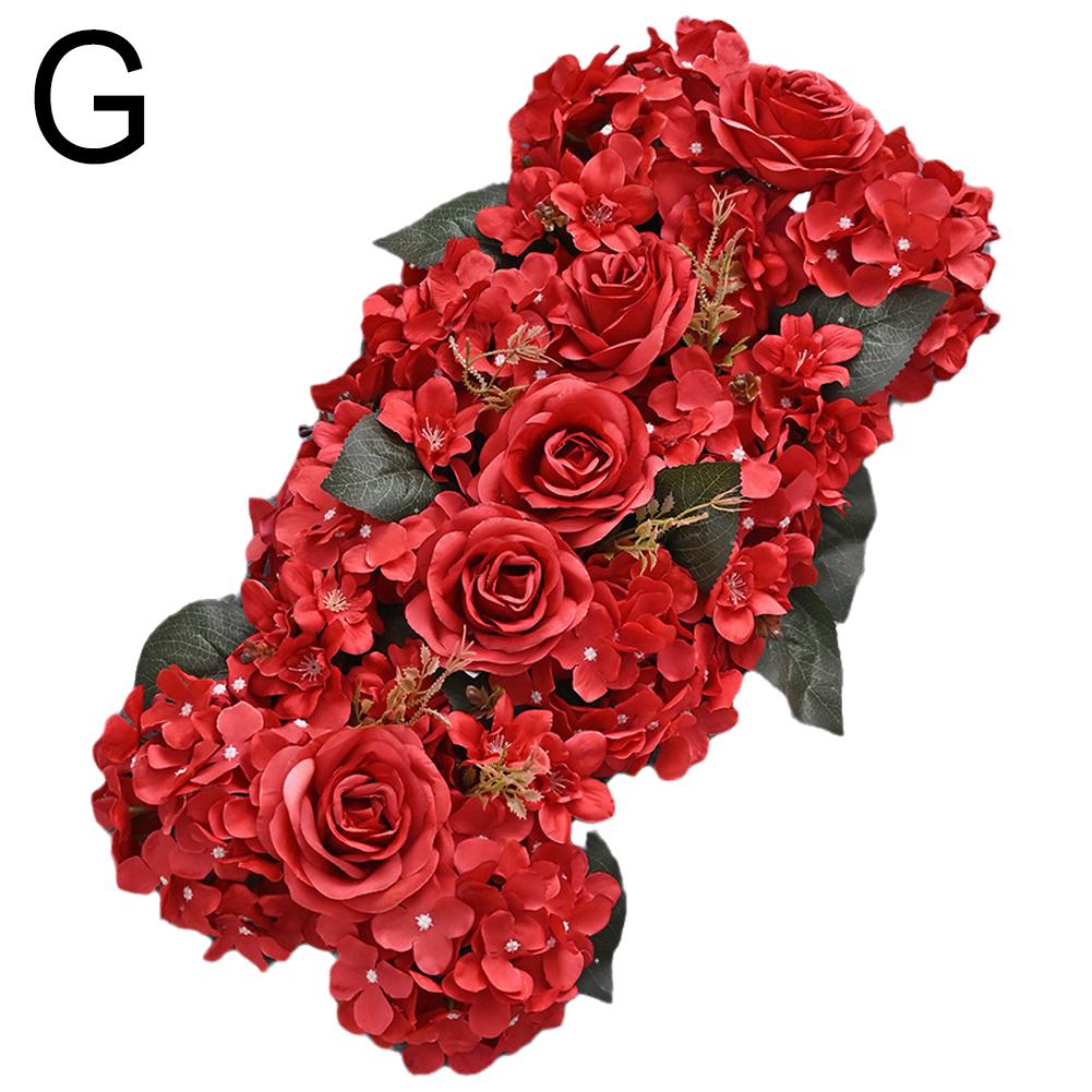 DIY Flowers Row Wedding Supply Rose Peony Wall Backdrop Arrangement