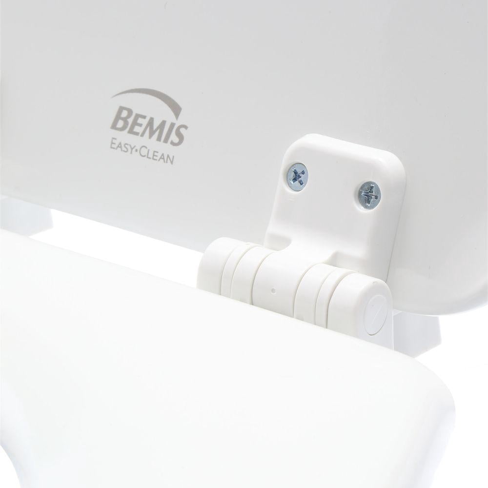 Richfield Lift-Off Never Loosens Round Closed Front Toilet Seat In White