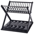 thumbnail image 4 of COOPHYA 1 Set Collapsible Dish Rack for Householders 30.00X30.00X27.00cm Black, 4 of 7