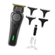 thumbnail image 4 of Cortadora de pelo profesional para hombres, cortadora de pelo, herramienta de barbero, cortadora inalámbrica eléctrica retro de bajo ruido para regalo gris, 4 of 10