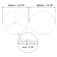 thumbnail image 5 of Uxcell Lampshade Holder Frame Lamp Shade Ring Baked Coating 1 Set 15.75inch, 5 of 5