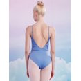 thumbnail image 5 of Camisole Ballet Leotards V Hollow Back Dancing Bodysuit Teen Girls, 5 of 6
