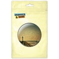 thumbnail image 1 of Lighthouse in Distance Pinback Button Pin Badge, 1 of 2