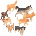 thumbnail image 6 of WRISTBIQUE Small Mini Dogs Figures Plastic 8 Pcs Housewarming present, 6 of 8