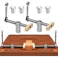 thumbnail image 5 of Auxiliary Tool Woodworking Table, Desk Clamp, Brass Quick Release Clamp(19mm), 5 of 5
