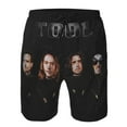 thumbnail image 4 of Tool Band Singer Men's Beach Shorts Swim Trunks Casual Quick Dry Board Shorts Swimwear with Mesh Lined and Pockets, 4 of 8