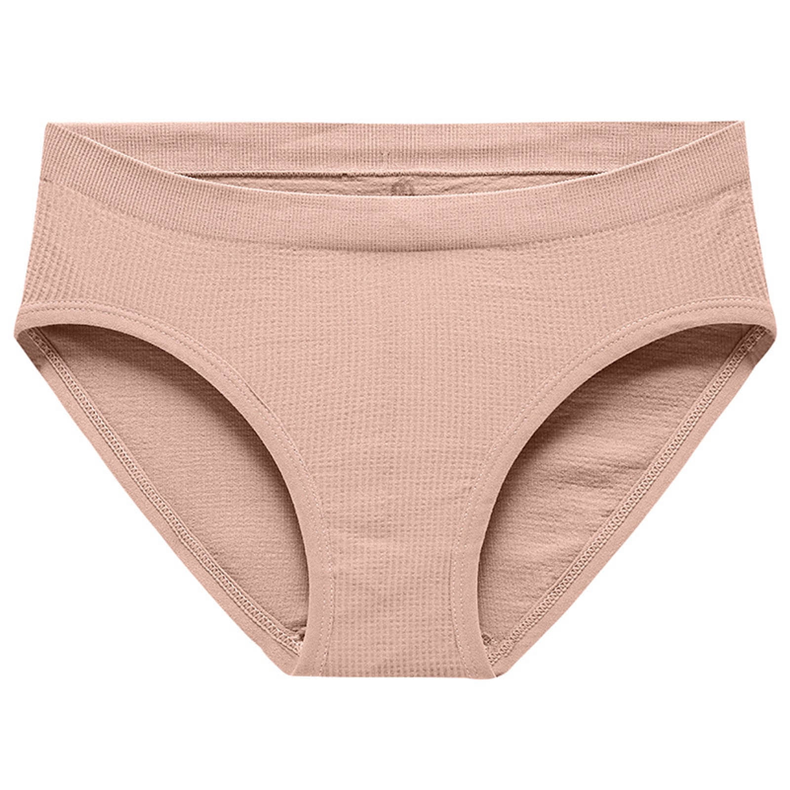 ALTHEANRAY Women's 6-Pack Seamless Hipster Underwear No Show Panties Soft  Stretch Bikini Underwears Multi-Pack