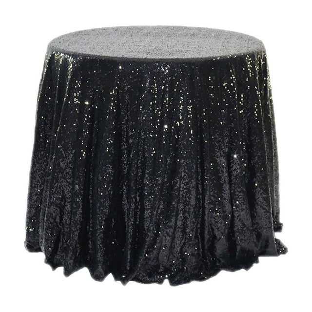 kyusrd Home Office Decor Specials!Round Tablecloth Glitter Wedding Glitter For Wedding Parties 47x47 Inches In A Variety Of Colors