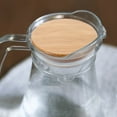 thumbnail image 3 of Glass Water Pitcher Lid Water Jug Cover Replacement Lid Home Water Kettle Lid, 3 of 9