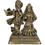 Radha Krishna - Brass Statue