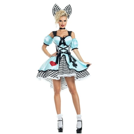 Flirtatious Alice Womens Costume