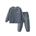 thumbnail image 5 of OGLCCG Girls 2 Piece Athletic Outfits Casual Long Sleeve Fleece Pullover Sweatshirt and Sweatpants Set Casual Novelty Tracksuit 4-16 Years, 5 of 8