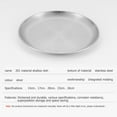 thumbnail image 2 of Plato para acampar, vajilla de acero inoxidable, contenedor de comida, plato de Picnic (26cm), 3 uds., 2 of 5