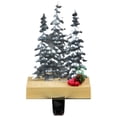 thumbnail image 2 of Northlight Galvanized Metal Deer with Trees Christmas Stocking Holder - 8.5" - Silver, 2 of 8