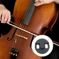 thumbnail image 3 of HEALEEP 2Pcs Black Rubber Cello Mute Durable Practice Dampener for Violoncello Use, 3 of 8