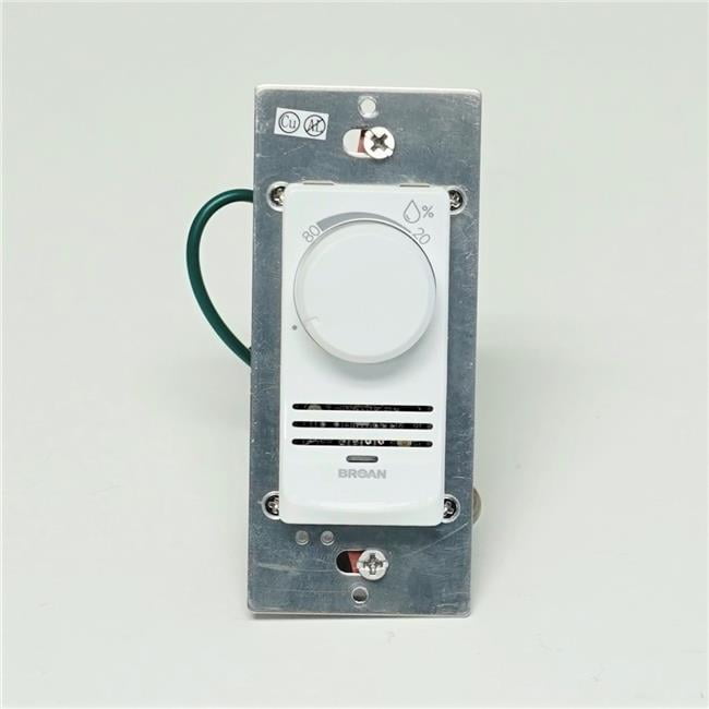 BroanNuTone DD500W Digital DE Humidistat Humidity Sensing Wall Control