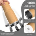 thumbnail image 2 of 30oz Tumbler with Handle, Insulated Stainless Steel Cup with Flip Straw Lid, Leak-Proof & Cup Holder Friendly for Travel and Sports ,Wood Print, 2 of 6