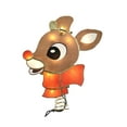 thumbnail image 2 of Kurt Adler Rudolph The Red-Nosed Reindeer Lighted Capiz Treetop, 2 of 6