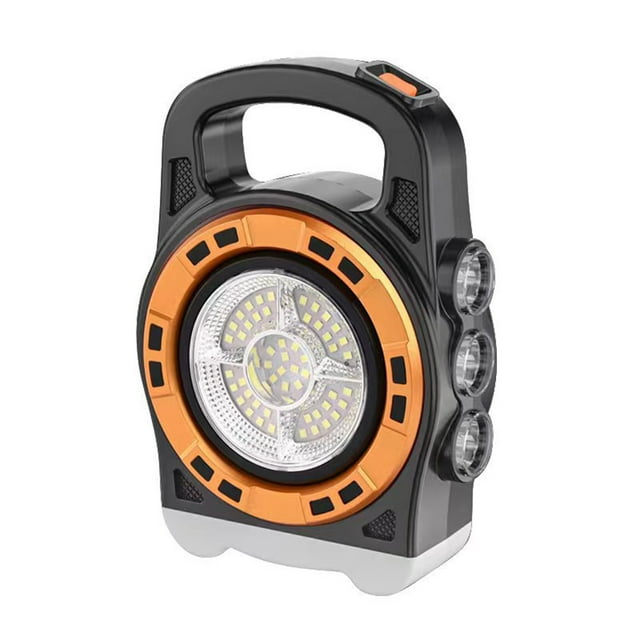 Solar Batteries for Outdoor Solar Lights Multifunctional Searchlight Outdoor Solar Charging Treasure Strong Light Flashlight Cob Portable Lamp the Best Solar Lights Outdoor