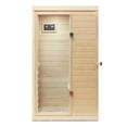 thumbnail image 3 of Infrared Sauna for Home Full Spectrum Wooden Sauna Room Hemlock 1050W Indoor Dry Saunas with Rapid Heating 6 Carbon Panels, Bluetooth and Reading Lights, 3 of 8