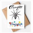 thumbnail image 1 of Spider Insect Cobweb Illustration Pattern Wedding Cards Congratulations Greeting Envelopes, 1 of 3