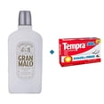 thumbnail image 1 of Gran Malo Horchata 750ml + 20 tabletas Tempra 500mg Dprisa Pack, 1 of 3