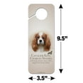 thumbnail image 6 of Cavalier King Charles Spaniel Dog Breed Plastic Door Knob Hanger Sign, 6 of 7
