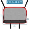 thumbnail image 4 of Bolsillo de red para coche, soporte para bolso, organizador de respaldo de asiento, bolsa de red de almacenamiento para coche, utilizada para guardar carteras y bolsas para documentos BANYUO Hogar, 4 of 7