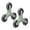 Green, variant on 2pcs Heavy Duty Steel Wheel Multifunction Triangle Casters for Stair Climbing Carts