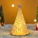 thumbnail image 2 of Árbol de Navidad brillante transparente decoración mini árbol de Navidad luminoso luz de noche transparente Feliz Navidad árbol de Navidad accesorio, 2 of 4