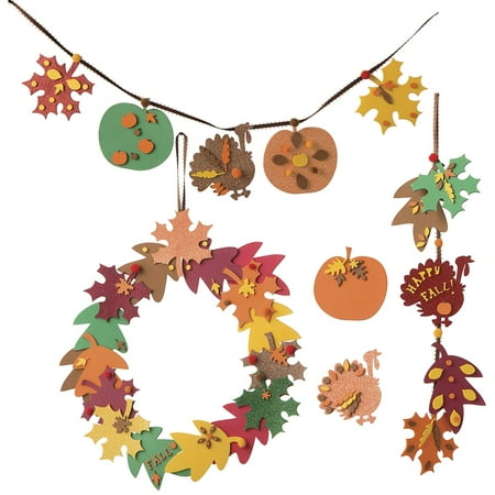 - Foamies Fall Foam Shape Platter: 334 pieces