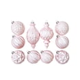 thumbnail image 2 of Sruoe 10Pcs Vintage Christmas Tree Ornaments, Special‑Shape Plastic Christmas Ornaments Set, Decorative Hanging Ornaments for Xmas Tree Mantel & Window Display, 2 of 9