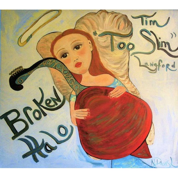 Tim Langford - Broken Halo - Music & Performance - CD