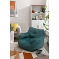 thumbnail image 4 of CJC Giant Bean Bag Chair with Armrests Lazy Sofa Soft Tufted Comfy Couch Chair Stuffed High-Density Foam for Adults in Livingroom Bedroom, 4 of 13