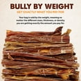 thumbnail image 3 of Downtown Pet Supply Bully Sticks for Small Dogs Rawhide Free Dog Chews 6", 0.5 lb, 3 of 6