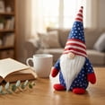 thumbnail image 5 of 250th Anniversary Patriotic USA Gnomes, Red White Blue Faceless Figurines, 4th of July Memorial Day Decorations (Style B), 5 of 7