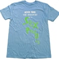 thumbnail image 1 of Sex Pistols - Camiseta Never Mind The Bollocks Logotipo en Caída para Adultos Unisex (Azul Claro), 1 of 2