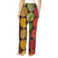 thumbnail image 3 of Balery Spices And Herbs print Women's Pajama Pants,Ultra Lightweight Pjs,Lounge Pant-Small, 3 of 9