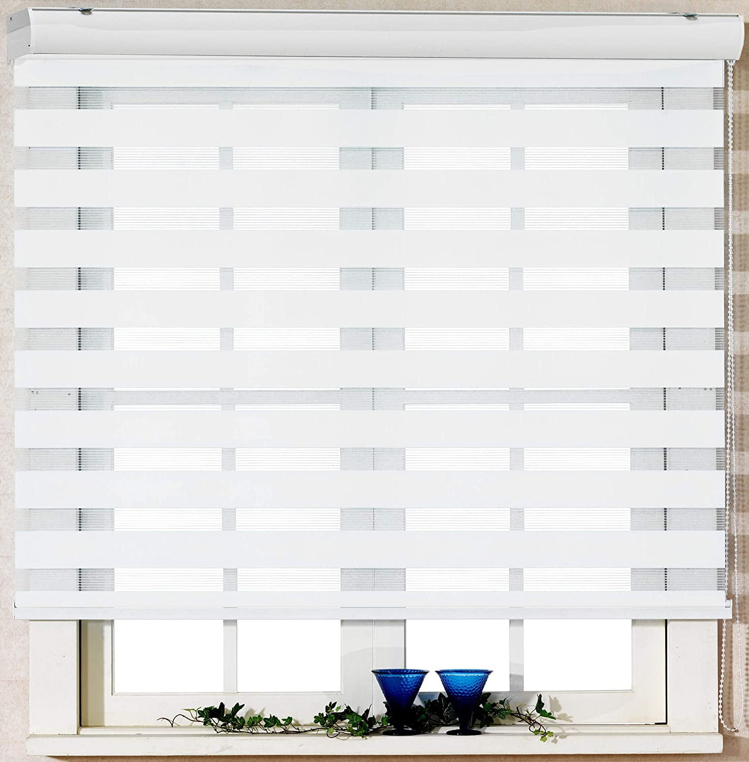 Customized window Roller Blind Zebra  Vertical Curtain horizontal treatment 4 