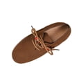thumbnail image 2 of Viluyesy Womens Flat Shoes, Retro Lace Up Soft Sole Round Toe Casual Comfortable Shoes Brown US9, 2 of 9