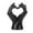 A, variant on Heart Hands Sculpture,Heart Hands,Heart Hand Sculpture for Shelf Table,Resin Modern Aesthetic Art Decorations Gesture Sculpture