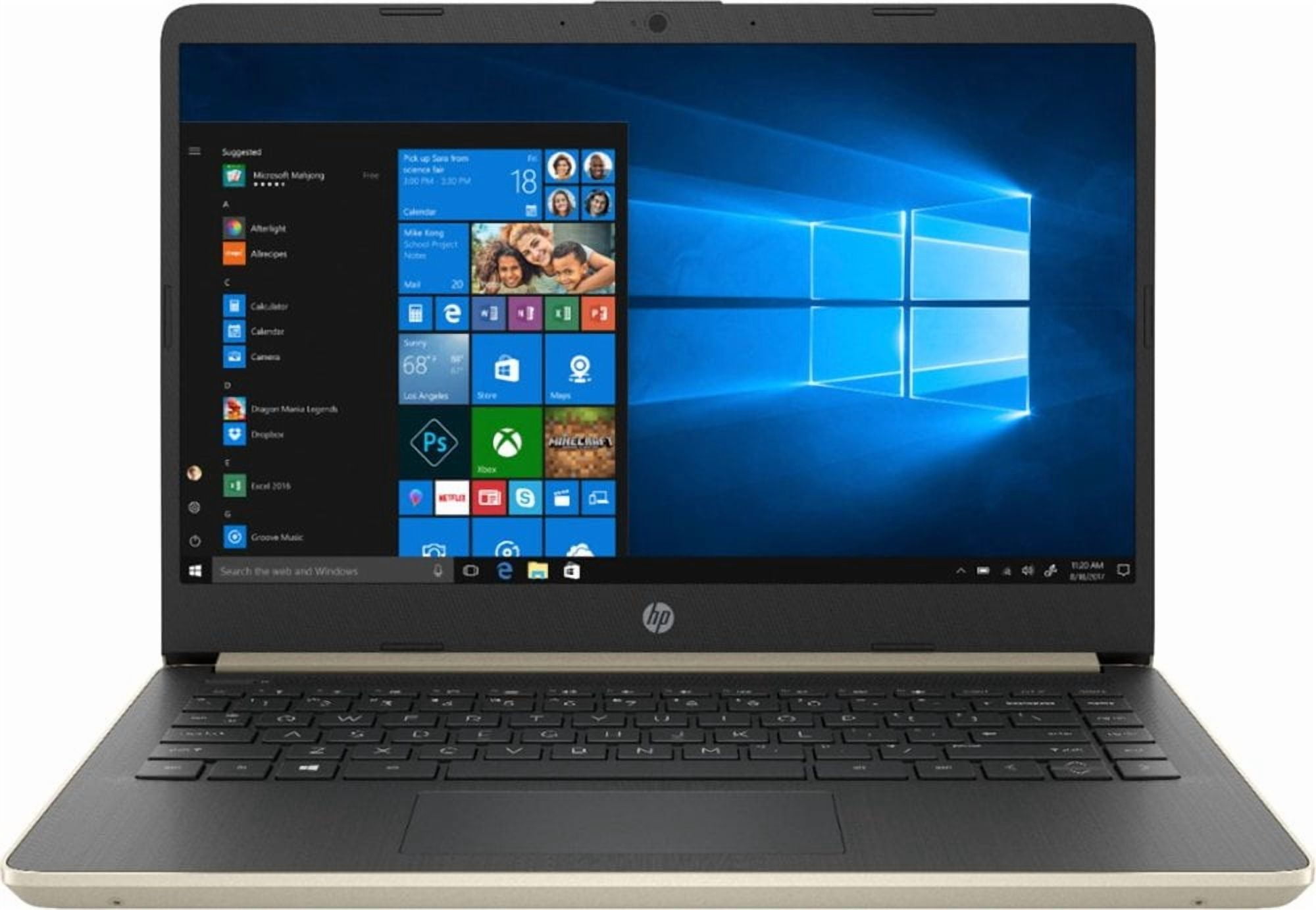 HP 14-dq0011dx - 8145U / 2.1 GHz - 4 GB RAM / 128 GB SSD - 14