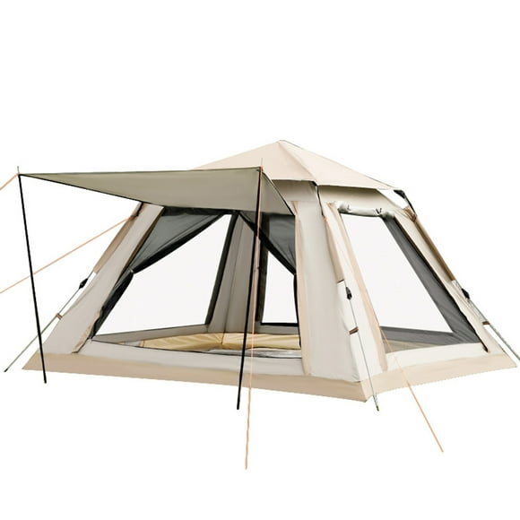 Tente de Camping, Tente de Cabine Étanche Automatique, Tente Pliable Ouverte à la Vitesse, Tente Extérieure Portable Durable, Équipement de Camping pour Accessoires de Plein Air