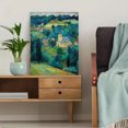 thumbnail image 5 of Qisvanset 12x16 Inch Ukrainian Woman Butterfly Flower Bird Canvas Print Wall Art, 5 of 5