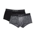 thumbnail image 1 of Boxeurs Brésiliens Cool 2 pour Hommes Papi 626183 - Lot de 2 (Noir/gris P), 1 of 1