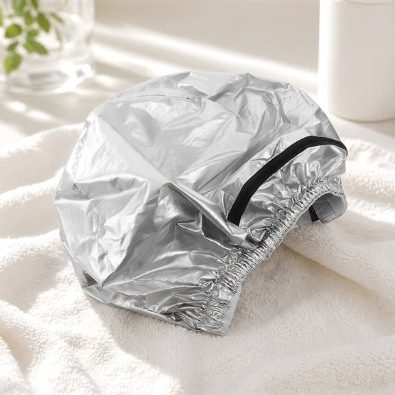 ETEREAUTY Plated Silver Hair Processing Cap with Adjustable Temperature for Sensitive Scalps